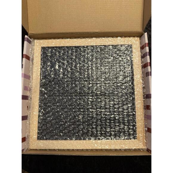 XO, Sienna Black Felt Message Board With Letters Numbers Emoji 10" Square Wood - Picture 7 of 7